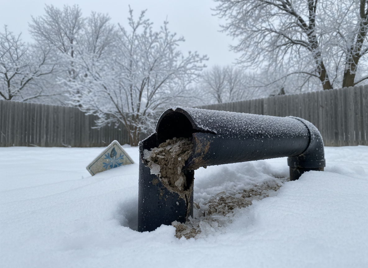 How IL Winters Affect Home Drains