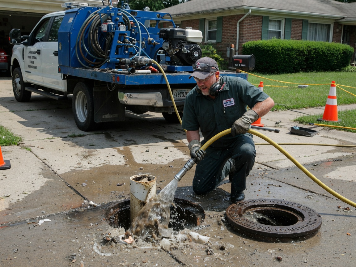 Drain Cleaning in Wheeling